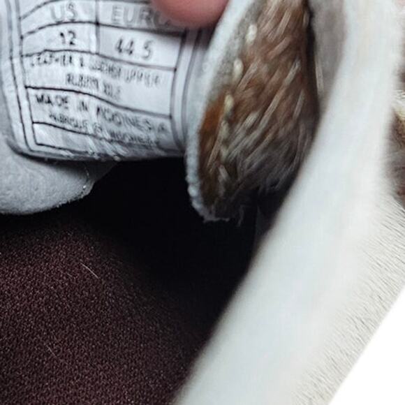 Uwezo 12 Desert Boot Cowhide Calf Hair Leather Western Boho Cowboy Rodeo - Picture 4 of 6